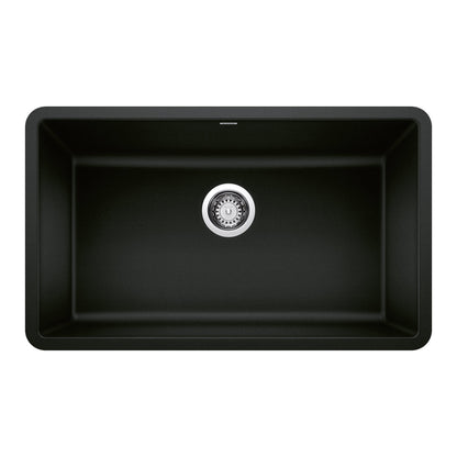 BLANCO 442931 Precis 30" Single Bowl Kitchen Sink - Coal Black