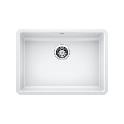 BLANCO 442542 Precis 25" ADA Single Bowl Kitchen Sink - White