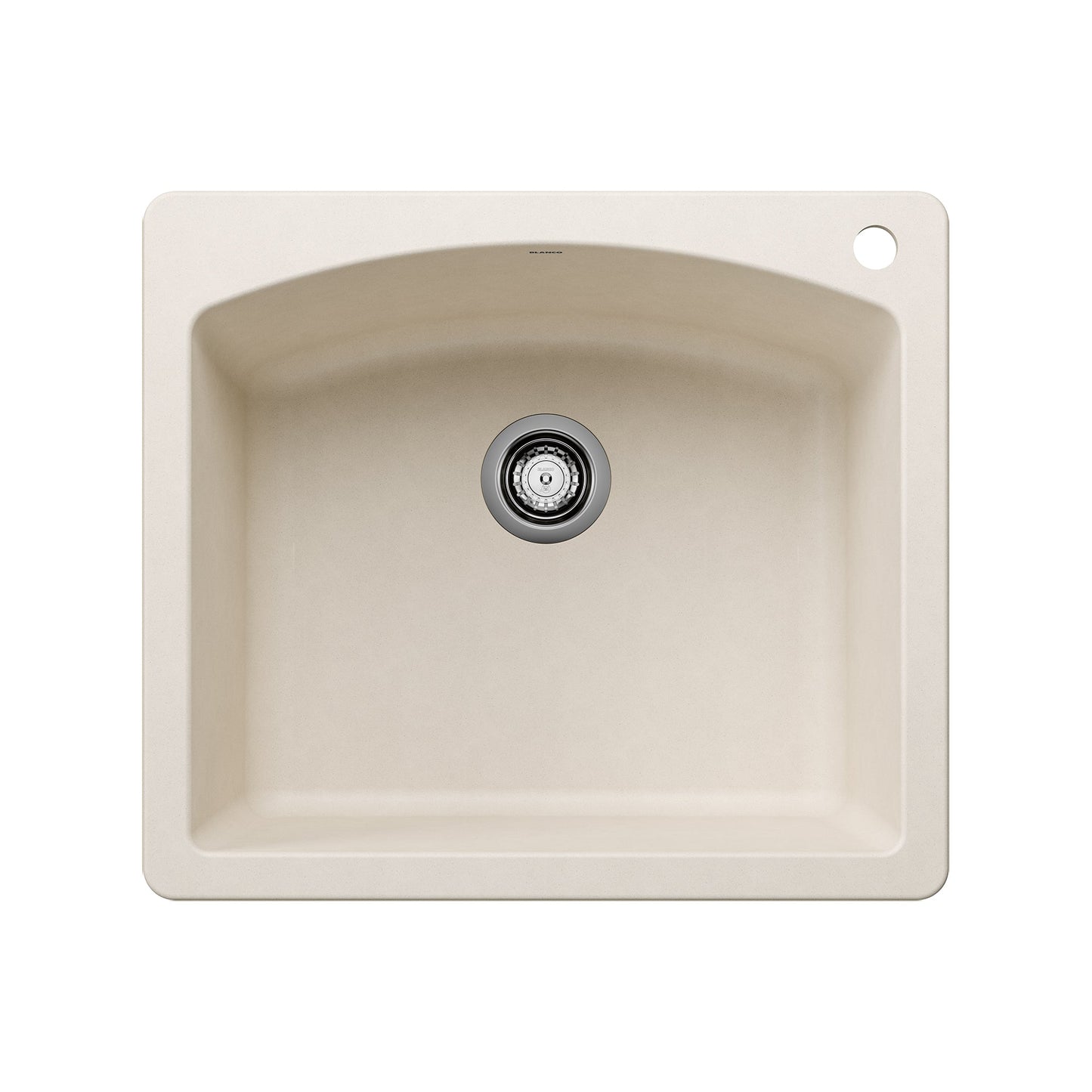 BLANCO 443060 Diamond Single Bowl Dual Mount Kitchen Sink - Soft White