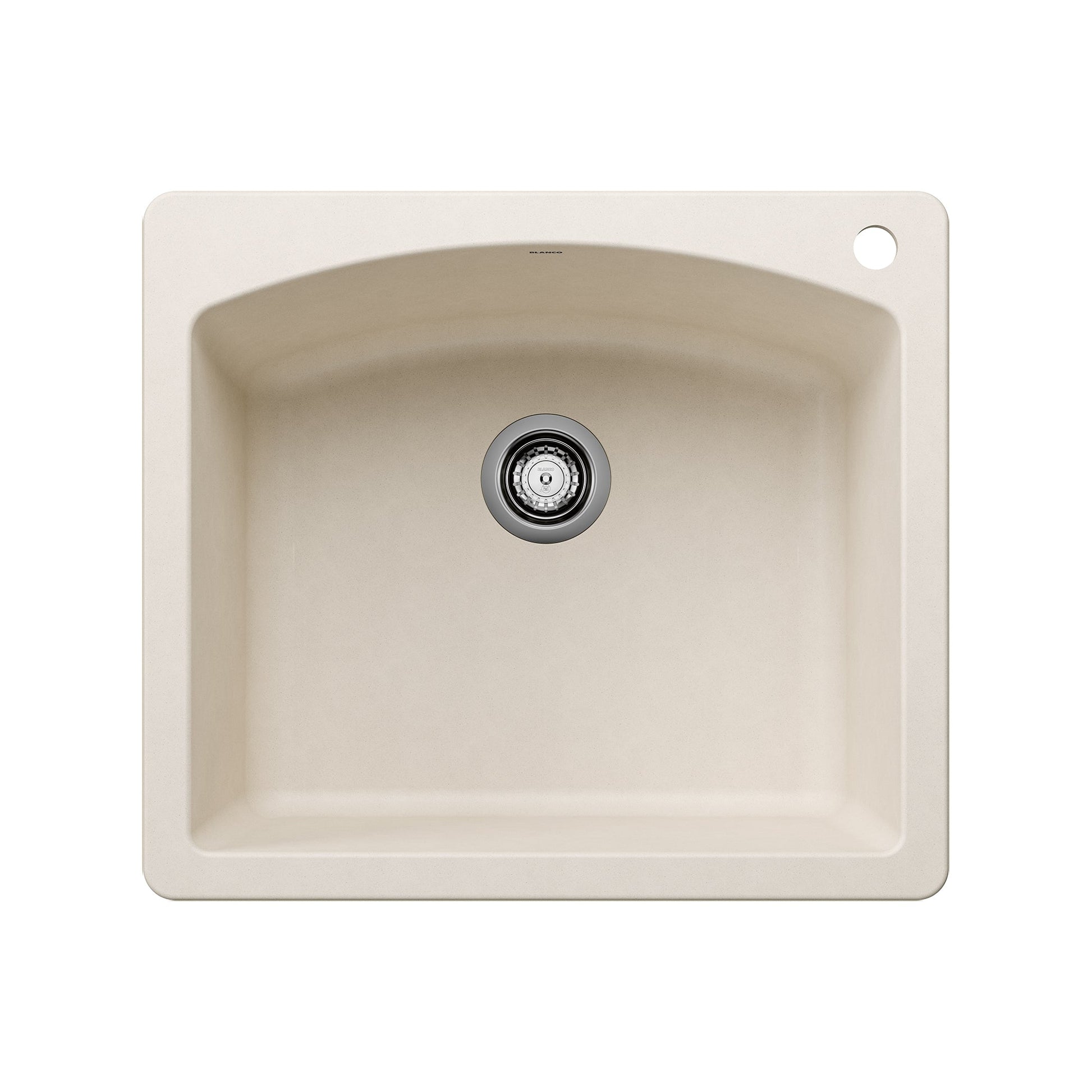 BLANCO 443060 Diamond Single Bowl Dual Mount Kitchen Sink - Soft White
