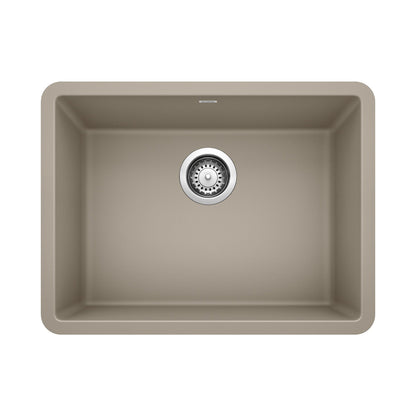 BLANCO 522417 Precis 24" Single Bowl Kitchen Sink - Truffle
