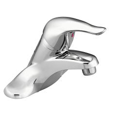 Moen L64600 Chateau One Handle Low Arc Bathroom Faucet in Chrome