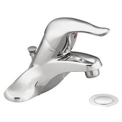 Moen L64625 Single Handle Centerset Bathroom Faucet with From The Chateau Collection with ADA in Chrome
