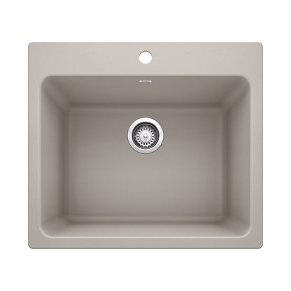 BLANCO 401926 Liven Dual Mount Laundry Sink - Truffle