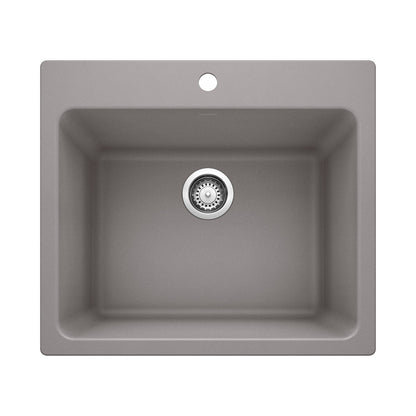 BLANCO 401924 Liven Dual Mount Laundry Sink - Metallic Gray
