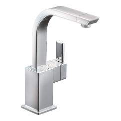 Moen S5170 90 Degree One Handle High Arc Bar Faucet in Chrome
