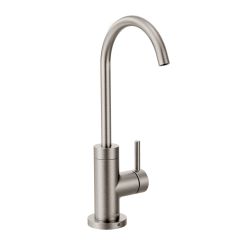 Moen S5530 Sip Modern One Handle High Arc Beverage Faucet in Spot Resist Stainless