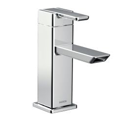 Moen S6701 90 Degree 1.0 GPM Deck Mounted Bathroom Faucet - Valve Included in Chrome