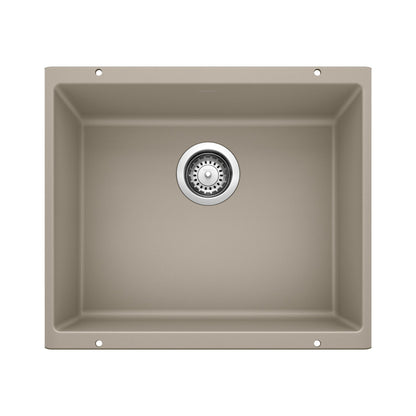 BLANCO 517677 Precis 21" Single Bowl Kitchen Sink - Truffle
