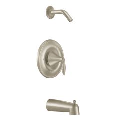 Moen T2133NH Eva Collection Posi-Temp Pressure Balanced Tub Spout in Brushed Nickel