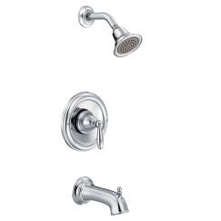 Moen T2153 Brantford Posi-Temp Pressure Balanced Tub and Shower Trim in Chrome