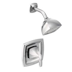 Moen T2692 Voss Single Handle Posi-Temp Pressure Balanced Shower Trim with Shower Head in Chrome