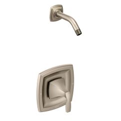 Moen T2692NH Voss One Handle Posi-Temp Shower Trim Kit Less Showerhead in Brushed Nickel