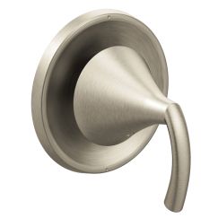 Moen T2721 Glyde Transfer Valve Trim with Lever Handle in Brushed Nickel