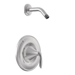 Moen T62132NH Eva Single Handle Posi-Temp Pressure Balanced Shower Trim in Chrome