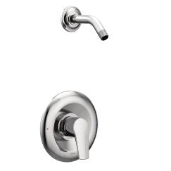 Moen T62802NH Method Posi-Temp Pressure Balanced Shower Trim without Shower Head in Chrome