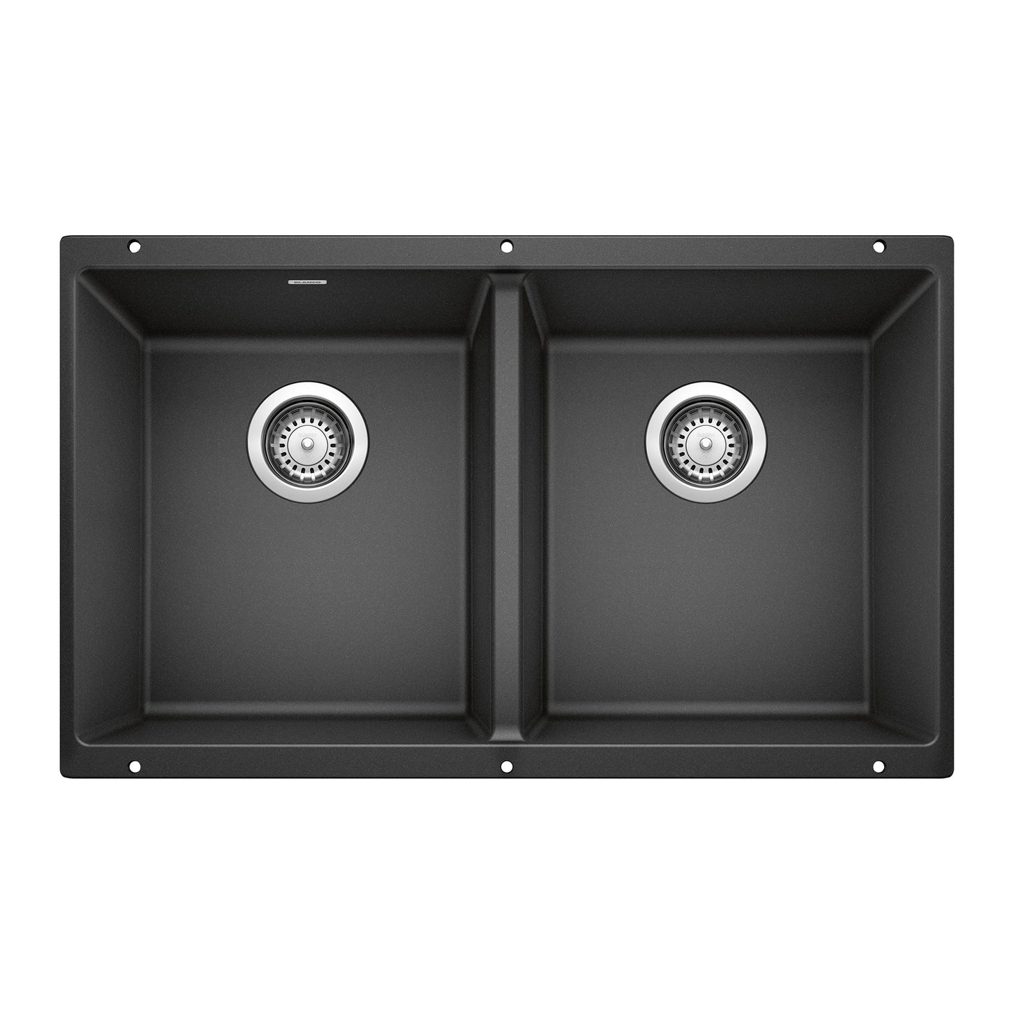 BLANCO 516322 Precis Equal Double Bowl Kitchen Sink - Anthracite