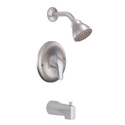 Moen TL183 Chateau Posi-Temp Tub/Shower in Brushed Chrome