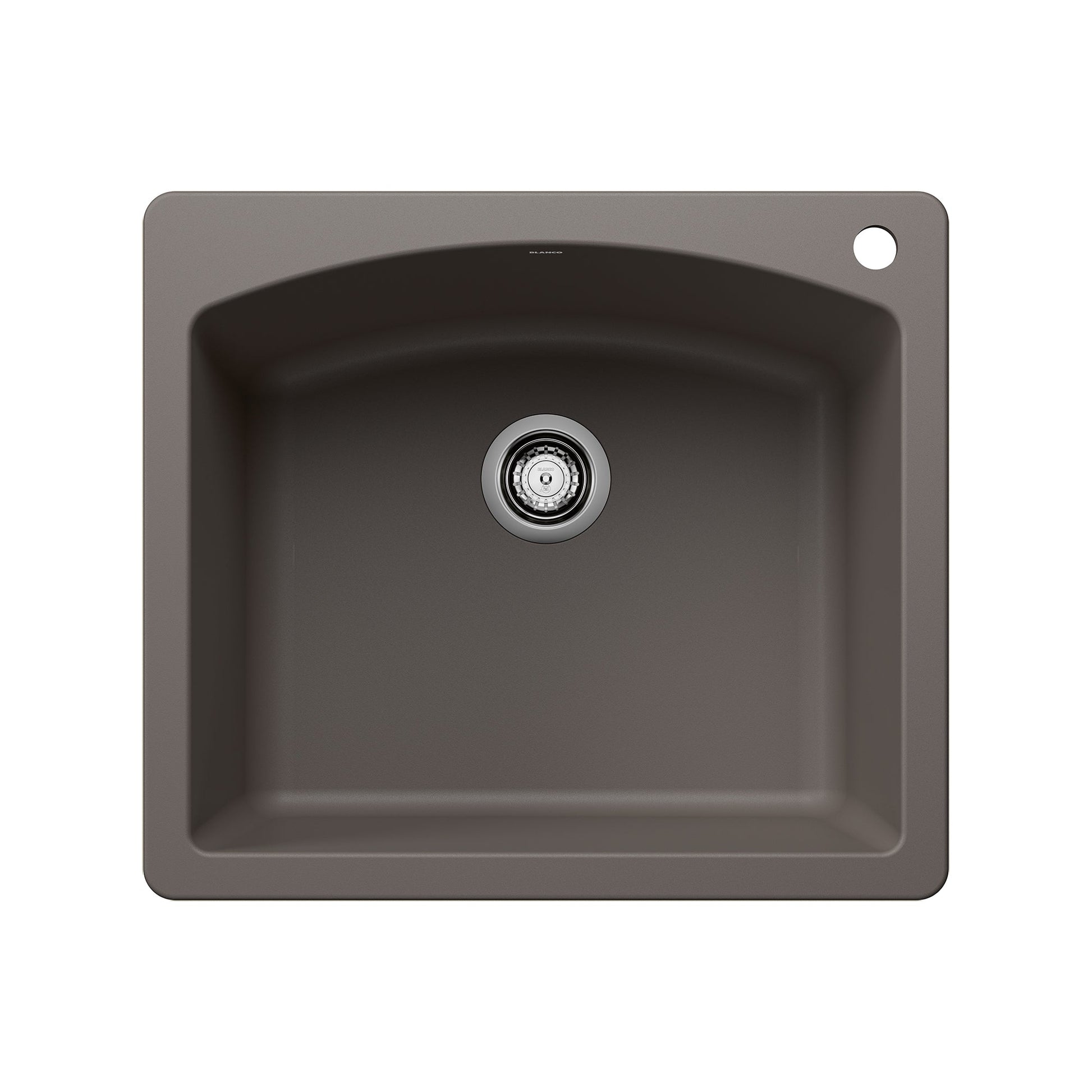 BLANCO 443097 Diamond Single Bowl Dual Mount Kitchen Sink - Volcano Gray