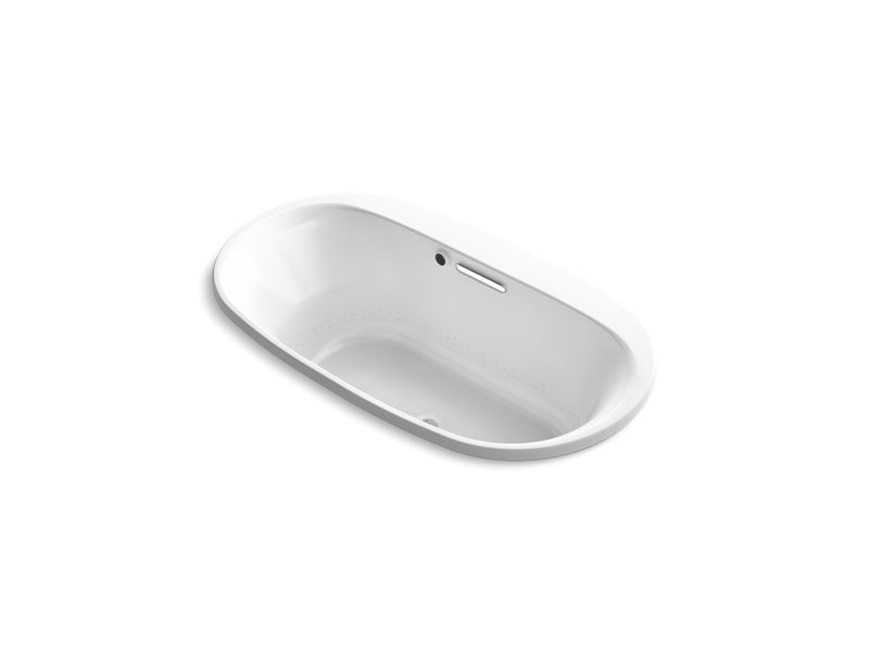 KOHLER K-5716-G-0 Underscore Oval 66" x 36" drop-in BubbleMassage(TM) Air Bath
