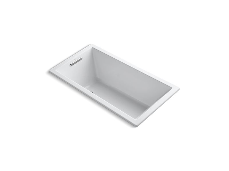 KOHLER K-1168-VBW Underscore 60" x 32" drop-in VibrAcoustic bath with Bask heated surface