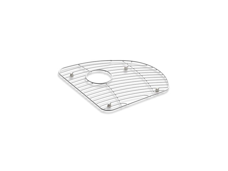 KOHLER 2998-ST Undertone Stainless Steel Sink Rack For Right Bowl, 14-1/4" X 14-3/4" in Stainless Steel