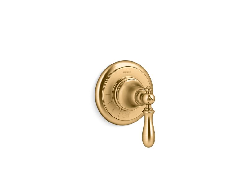 KOHLER K-T72771-9M Artifacts Volume control valve trim with swing lever handle
