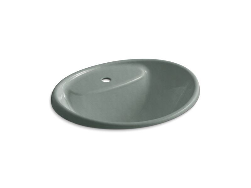 KOHLER K-2839-1 Tides Drop-in sink with single faucet hole