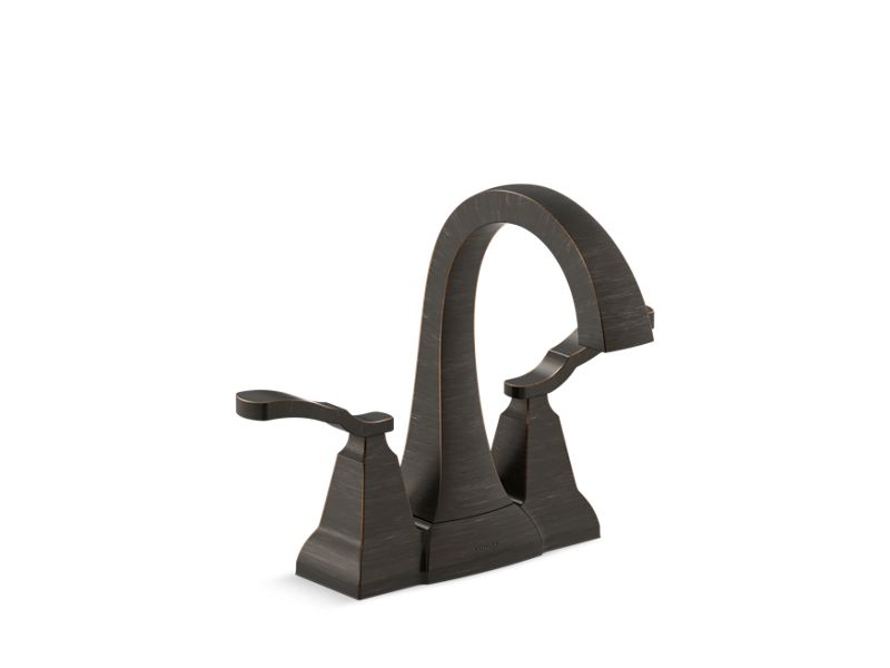 KOHLER K-R30997-4D Ridgeport Centerset bathroom sink faucet