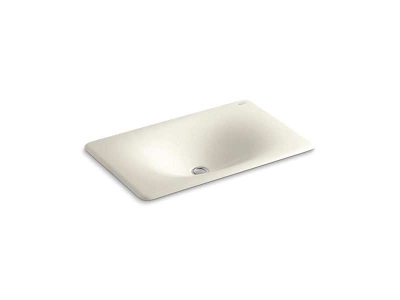KOHLER K-2826-96 Iron/Tones 24-3/4" x 15-5/8" x 5-7/8" Drop-in/undermount bathroom sink