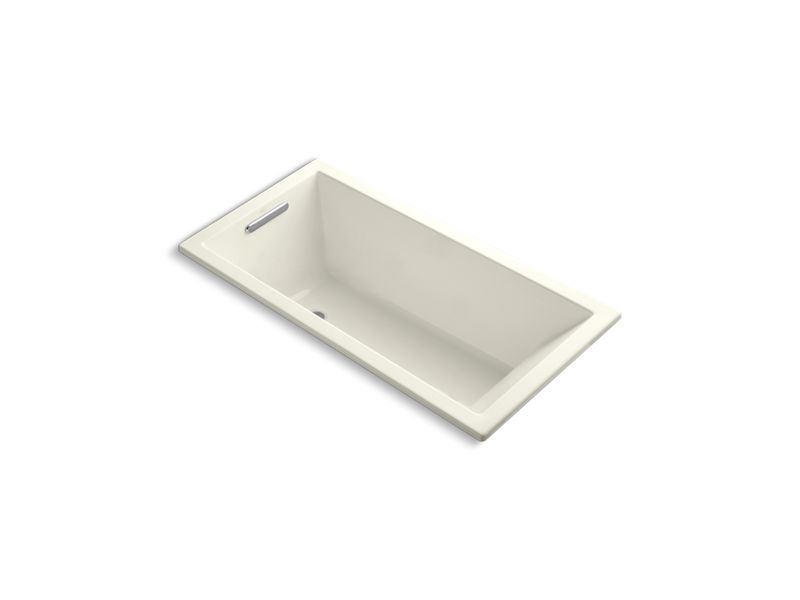 KOHLER K-1167-VBW Underscore 60" x 30" drop-in VibrAcoustic bath with Bask heated surface