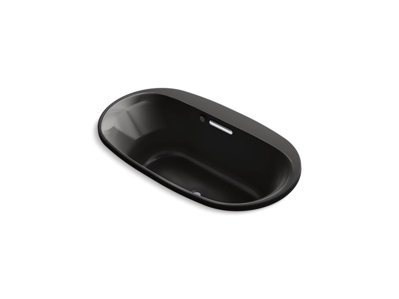 KOHLER K-5716-G-7 Underscore Oval 66" x 36" drop-in BubbleMassage(TM) Air Bath
