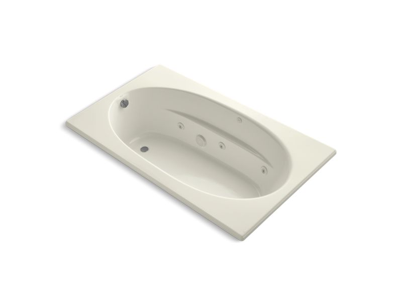 KOHLER K-1114-96 Windward 72" x 42" drop-in whirlpool