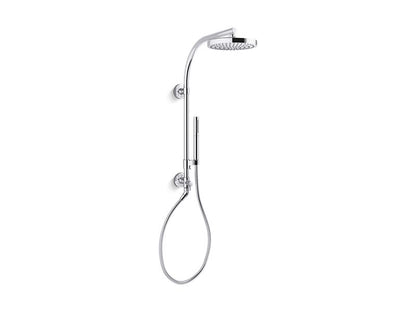 KOHLER K-76474 HydroRail-R Awaken Shift Ellipse Arch shower column kit with rainhead and 2.0 gpm handshower