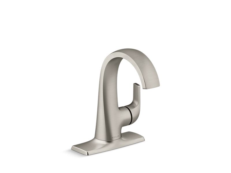 KOHLER K-R30577-4D Cursiva Single-handle bathroom sink faucet