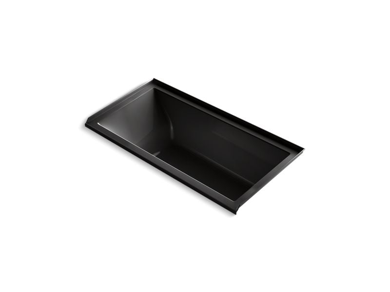 KOHLER K-1167-GVR-7 Underscore Rectangle 60" x 30" integral flange VibrAcousti + BubbleMassage(TM) Air Bath with right-hand drain