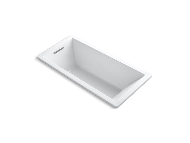KOHLER K-1822-VBW Underscore 66" x 32" drop-in VibrAcoustic bath with Bask heated surface