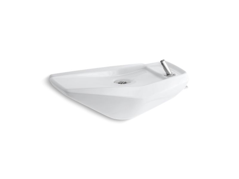 KOHLER 5250-0 Serra Wall-Mounted Drinking Fountain in White