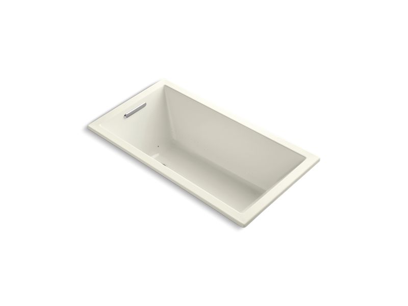 KOHLER K-1168-GVB-96 Underscore Rectangle 60" x 32" drop-in VibrAcoustic + BubbleMassage(TM) Air Bath