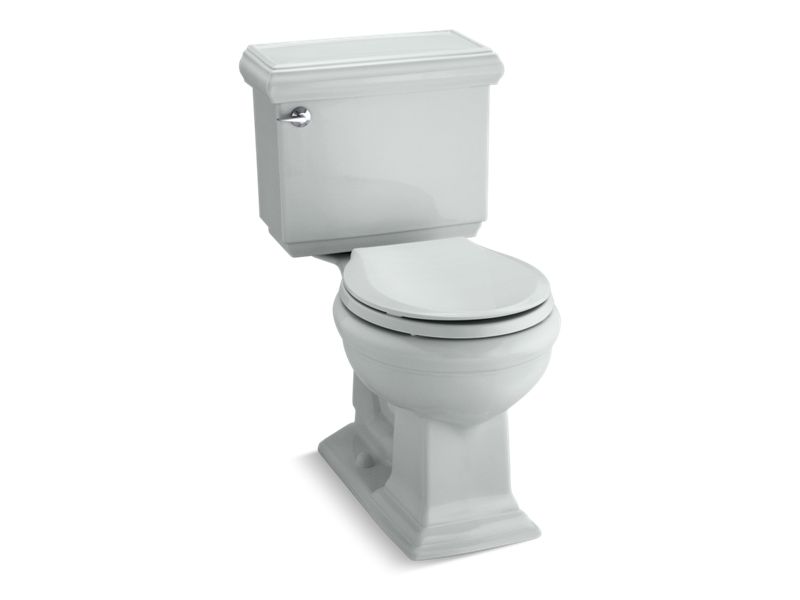 KOHLER 3986-U Memoirs Classic Two-piece round-front 1.28 gpf chair height toilet with insulated tank