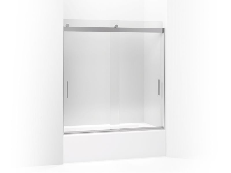 KOHLER K-R706002-L Levity 59-3/4" with 1/4" glass thickness bath door with handle