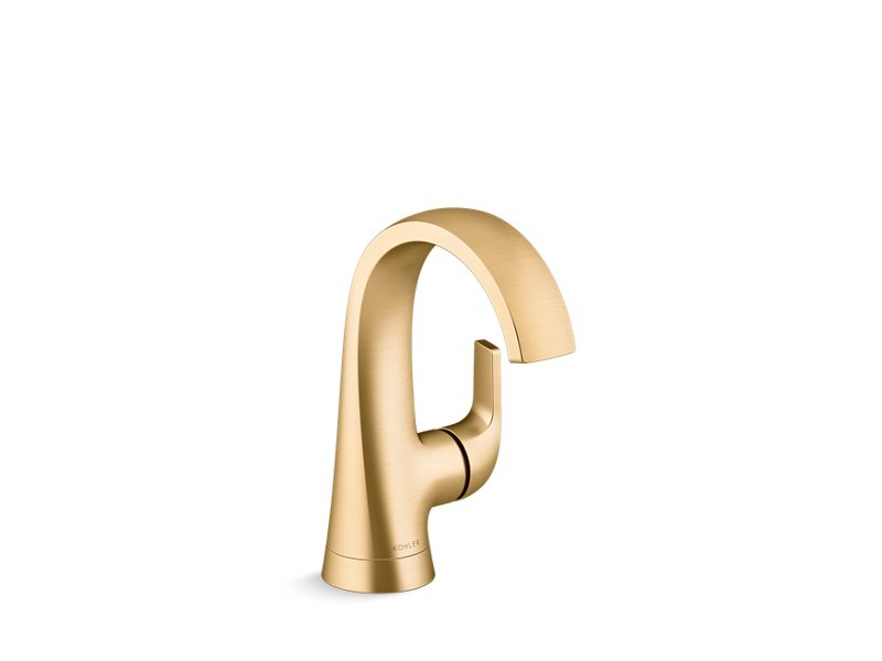 KOHLER K-R30577-4D Cursiva Single-handle bathroom sink faucet