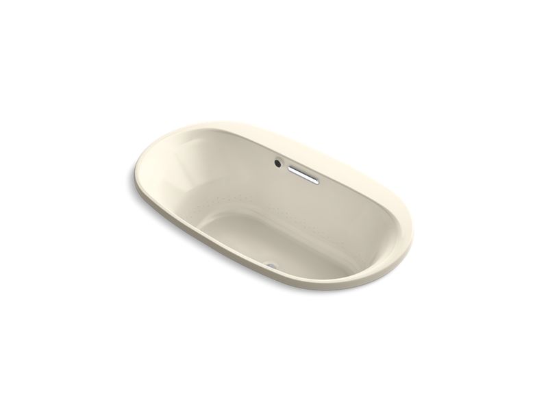 KOHLER K-5716-G-47 Underscore Oval 66" x 36" drop-in BubbleMassage(TM) Air Bath