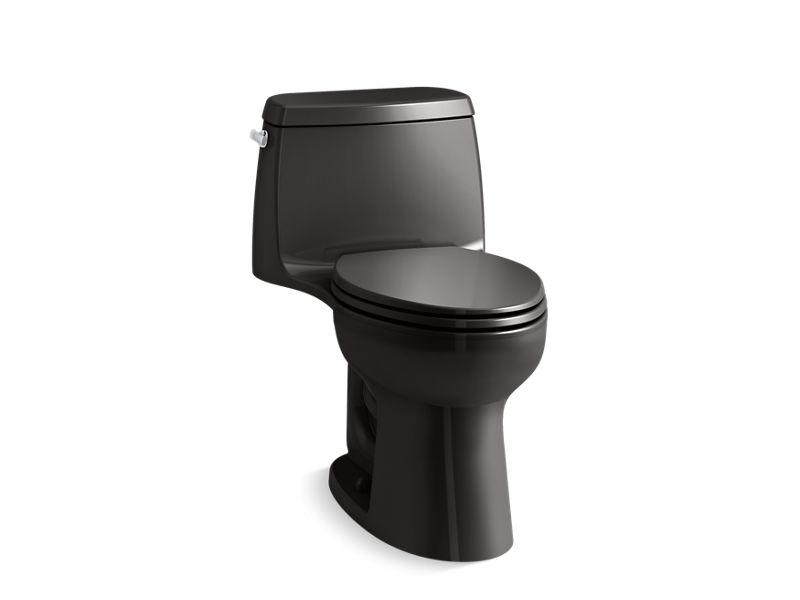 KOHLER K-30811 Santa Rosa One-piece compact elongated 1.6 gpf toilet with Revolution 360 swirl flushing technology