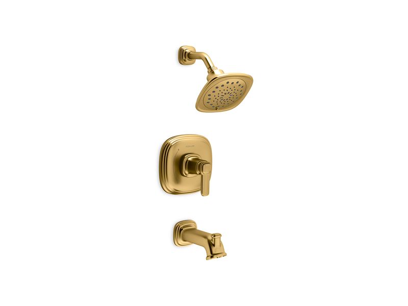 KOHLER K-R26586-4G Numista Rite-Temp Pressure-balancing bath and shower faucet set
