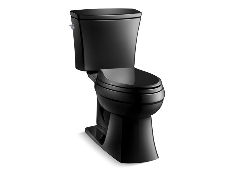 KOHLER K-3755 Kelston Comfort Height Two-piece elongated 1.28 gpf chair height toilet