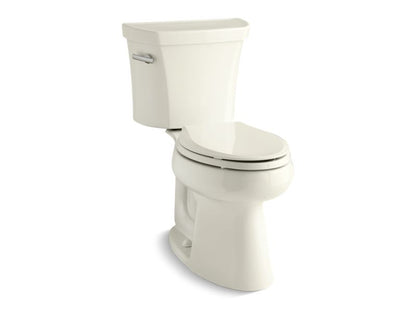 KOHLER 5298-96 Highline Comfort Height Two-Piece Elongated 1.0 Gpf Chair Height Toilet in Biscuit
