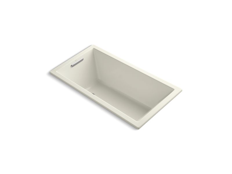 KOHLER K-1168-VBW Underscore 60" x 32" drop-in VibrAcoustic bath with Bask heated surface