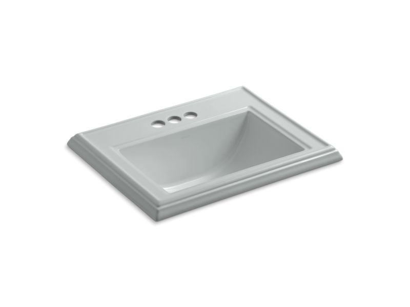 KOHLER K-2241-4 Memoirs Classic Classic drop-in bathroom sink with 4" centerset faucet holes