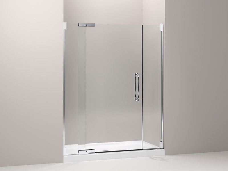 KOHLER K-705766 Shower Door Assembly Kit (glass and handle kit not included)